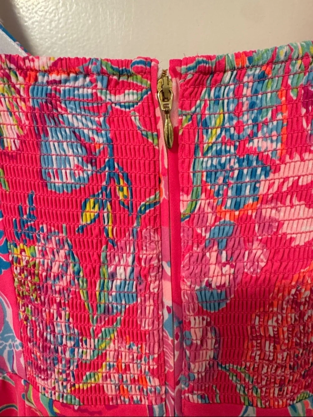 Lilly Pulitzer Scarlet Stretch Dress Pink Isle Print: Shell Me Something Good - Picture 6 of 12